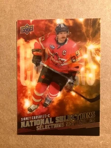 2025-26 TM HORTONS NHL HOCKEY UD NATIONAL SELECTIONS: #NS-2 SIDNEY CROSBY, CANAD - Bild 1 von 2