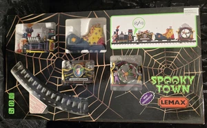 Lemax Spooky Town Halloween Village Crazy Clown Express Train 94486 New in Box - Picture 1 of 3
