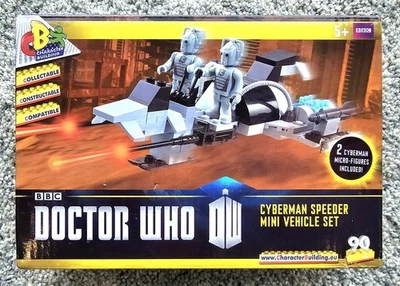 Juego de mini vehículo Doctor Who Cyberman Speeder - Nuevo - Sellado - Raro - 90 piezas 2013 Foto 1 de 4