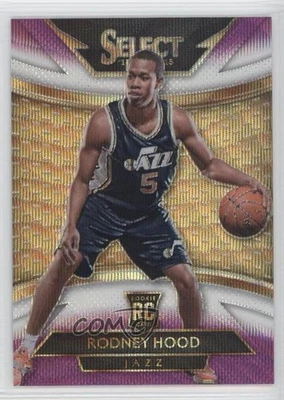 2014-15 Panini Select Courtside Purple & White Prizm Rodney Hood #286 Rookie RC - Image 1 of 2