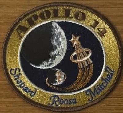 VINTAGE ORIGINAL RARE APOLLO 14 LION BROTHERS PATCH - Image 1 of 2