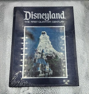 "Disneyland The First Quarter Century" 25th Anniversary Disney Book California - Picture 1 of 6