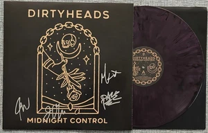 DIRTY HEADS SIGNIERT "MIDNIGHT CONTROL" VINYL JARED WATSON & ANDERE MITGLIEDER JSA COA - Bild 1 von 4