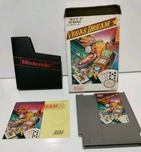 Vegas Dream (Nintendo Entertainment System, 1985) - Complete With Foam, Sleeve - Picture 1 of 10