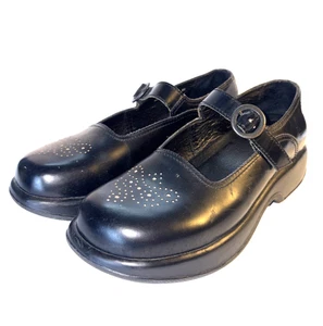Dansko Clogs Damen Größe 10,5 - 11 | EU 41 Schwarz Leder Mary Janes Leder Schuhe - Bild 1 von 7