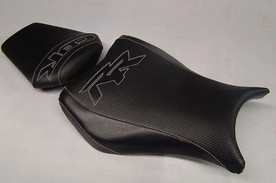 FUNDAS DE ASIENTO DELANTERAS Y TRASERAS HONDA 08/09 CBR1000RR NEGRO FIBRA DE CARBONO Foto 1 de 4