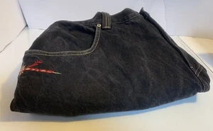 JNCO Jeans (Black Denim) 40x32 1990s Skateboard Distressed - Picture 1 of 8