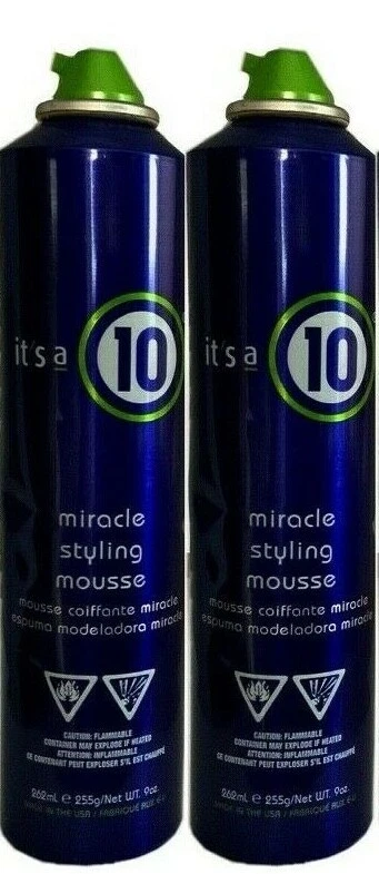 2 It’s A 10 Miracle Styling Mousse 8,8 oz (034) Foto 1 de 1