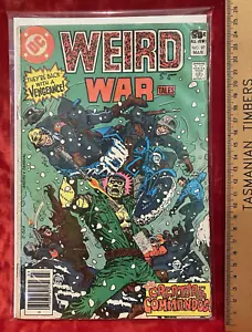 DC COMICS 2ND APP CREATURE COMMANDOS! WEIRD WAR TALES #97 KEY JAMES GUNN TV!!! - Picture 1 of 9