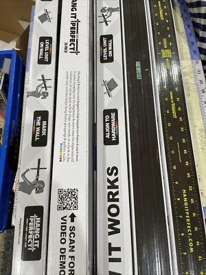 NEW 6X Hang It Perfect Picture Hanging Tool for Hanging, Simple & Fast Easy - Image 1 of 4