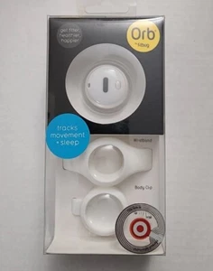 Orb By Fitbug Track Movement + Sleep New In Box - White - Picture 1 of 4
