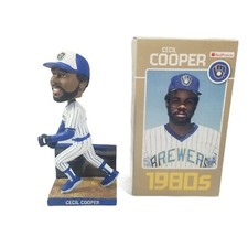 Milwaukee Brewers 2010 40th Anniversary Collectible Cecil Cooper Bobblehead