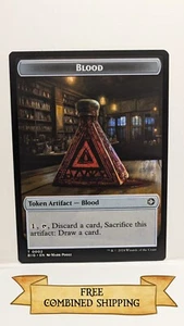 Blood Token Outlaws of Thunder Junction: The Big Score Regular - Picture 1 of 3