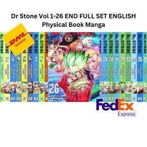 Dr Stone Complete Set Riichiro Inagaki Graphic Manga English Vol 1-26 Full Set - Picture 1 of 14
