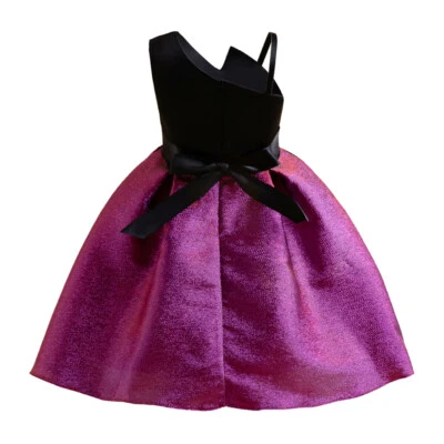 Flower Girls Kids Princess Dress Wedding Pageant Christmas Party Bridesmaid Gown - Image 1 of 4