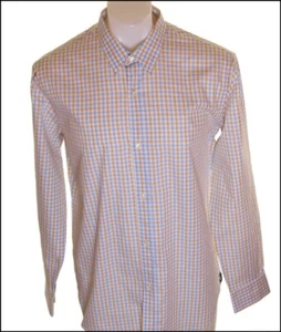 Nuova camicia abito a maniche lunghe da uomo French Connection blu bianco small - Foto 1 di 1