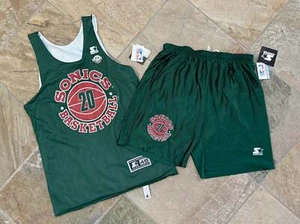 Vintage Seattle SuperSonics Gary Payton Starter Shorts Set Basketball Jersey, 48 - Picture 1 of 9