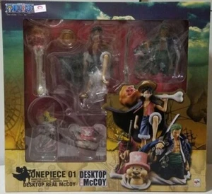 One Piece Megahouse Desktop Real Mccoy 01 Figure Luffy Zoro Chopper Unopened JP - Picture 1 of 11