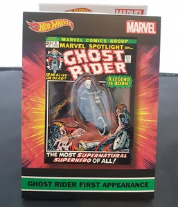SDCC 2022 MATTEL Hot Wheels MARVEL Ghost Rider Motorcycle Figure - Brand New - Picture 1 of 10