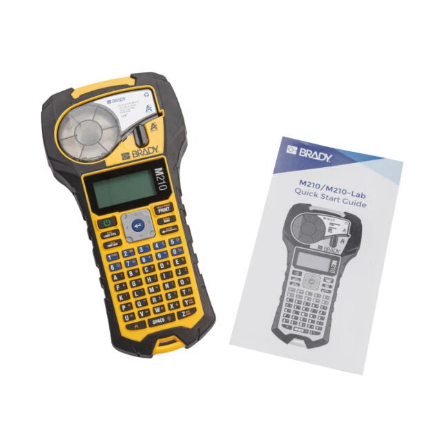 Brady M210 Handheld Label Maker - Black/Yellow