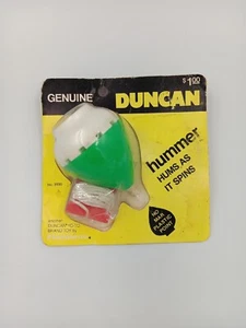 Duncan Hummer Spinning Top, White and Green, No. 3330, NIB, NOS Vintage Spin Top - Picture 1 of 2