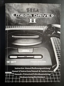 SEGA Mega Drive II Instruction Manual Original - Picture 1 of 7