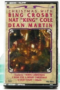 Cassette Christmas With Bing Crosby Nat King Cole Dean Martin 1973 Cema - Picture 1 of 2
