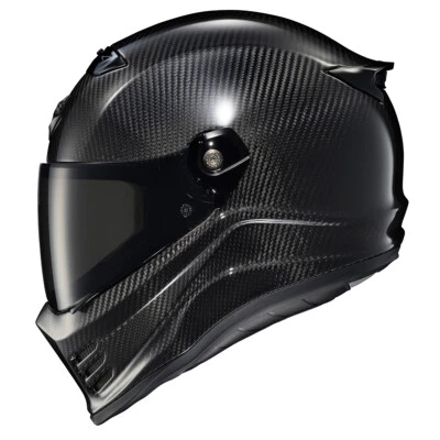 Scorpion COVERT FX Gloss Carbon Helmet with Dark Tint shield included - Image 1 of 3