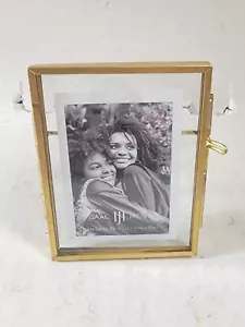 Cornice portafoto Isaac Jacobs 2x3" tono oro.. Nuova - Foto 1 di 11