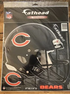 Chicago Bears Helmet Fathead 12” Wide X 10” Tall - Picture 1 of 5