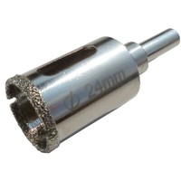 Fliesenbohrer Ø24mm Glasbohrer Diamantbohrer Kernbohrer Bohrkrone  Hohlbohrer