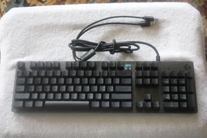 Logitech G512 Carbon GX Blue RGB Mechanical Gaming Keyboard mar23 #H - Picture 1 of 5
