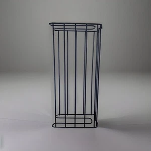 Vintage Étagère IKEA FRAN En Metal Noir Porte Chaussure Louise Hederstrom - Imagen 1 de 10
