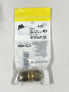 Anderson Barrows PB968-P 1/2" x 1/2" tubo a MIP conector de latón con inserto A-221 - Imagen 1 de 3
