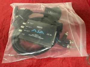 AJA HD10C2 Convertitore analogico digitale HD/SD dual rate con cavo di alimentazione + adattatore - Foto 1 di 7