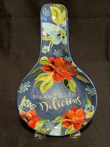 Pioneer Mujer Cuchara Grande Descanso Primavera Ramo Hacer Vida Delicioso Azul Floral *496 - Imagen 1 de 5