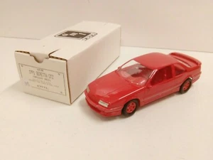1991 CHEVY BERETTA GTZ BRIGHT RED PROMO ERTL CAR AMT NIB 6038 GENERAL MOTORS GM - Picture 1 of 7