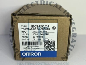 E5CSR1KJXF New Omron E5CS-R1KJX-F Temperature Controller In Box - Picture 1 of 7