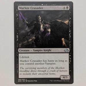Markov Crusader - Eldritch Moon EMN Magic Card MTG - NM - Picture 1 of 2