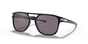 NEU Oakley Latch Beta Sonnenbrille OO9436-0154 mattschwarz mit grauen PRIZM-Gläsern - Bild 1 von 7