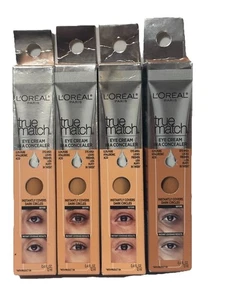 4x L'Oreal True Match Eye Cream In A Concealer Medium C5-6, W5-6, N5-6, C7-8 - Picture 1 of 4
