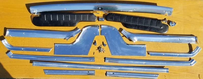 TODAS as viseiras conjunto de guarnição cromada 65 1965 Thunderbird Ford T Bird peças 1964-66 - Imagem 1 de 4