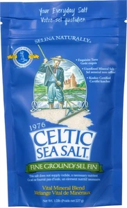 Celtic Sea Salt, Fine Ground Resealable Bag,(PACK 3), 8 oz - Bild 1 von 10