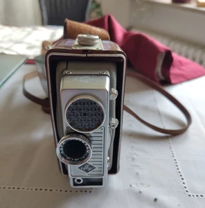 Agfa Movex 88L Filmkamera Vintage Kamera Camera in Original Ledertasche - Bild 1 von 4