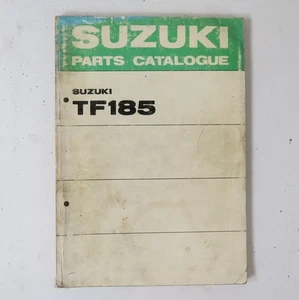 Suzuki TF185 Factory Motorcycle Parts Catalogue Catalog 1977 - Picture 1 of 3
