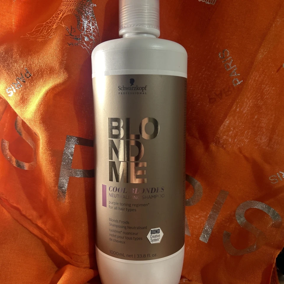 Schwarzkopf Blondme Cool Blondes Neutralizing Shampoo 33.8 oz