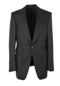 Abrigo deportivo negro Tom Ford Atticus talla 46/36R EE. UU. Chaqueta Blazer Nueva Con... - Imagen 1 de 7