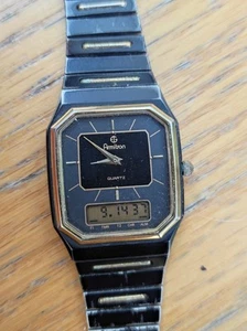 Armitron 20/3457-7 vintage rare rectangular analog& digital quartz watch - Picture 1 of 8