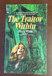 PB  The Traitor Within by Alicen White Vintage 1974 Gothic Horror Terror 1st - Picture 1 of 4