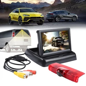Monitor de espejo retrovisor de 4,3" + cámara de visión trasera de coche para CHEVROLET GMC SAVANA EE. UU. - Imagen 1 de 24